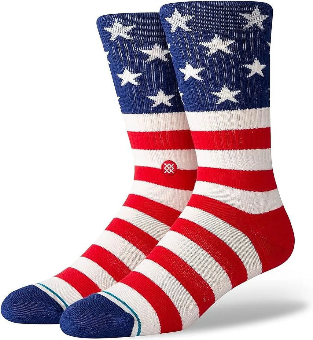 Red Crew Socks A61282