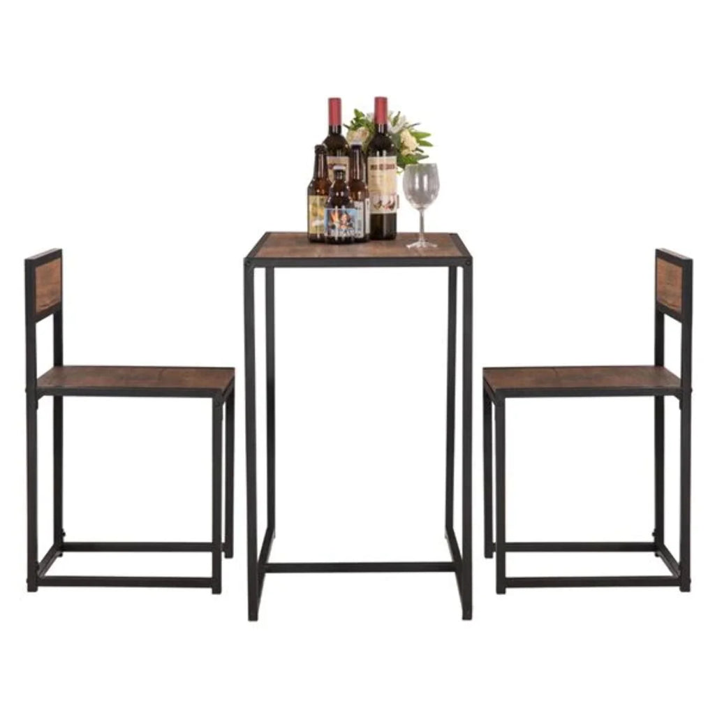 Wood Breakfast Table and Chair Three-Piece G137