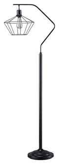 Black Metal Floor Lamp E298034