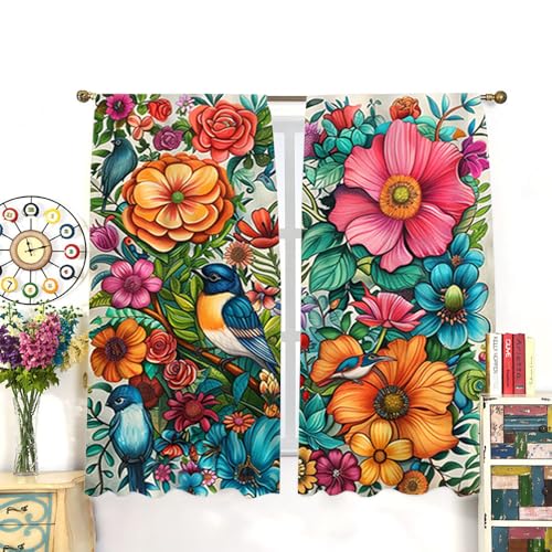 Blackout Curtains 2 Panels 45" L x 21" W P152