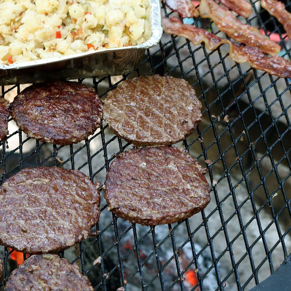 Round Heavy-Duty Steel Campfire Cooking Grate C716099
