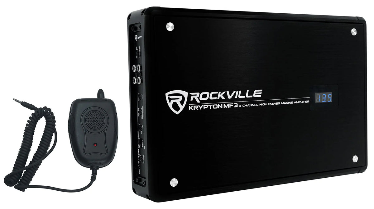 Marine Bluetooth Receiver with Remote and Amplifier N302