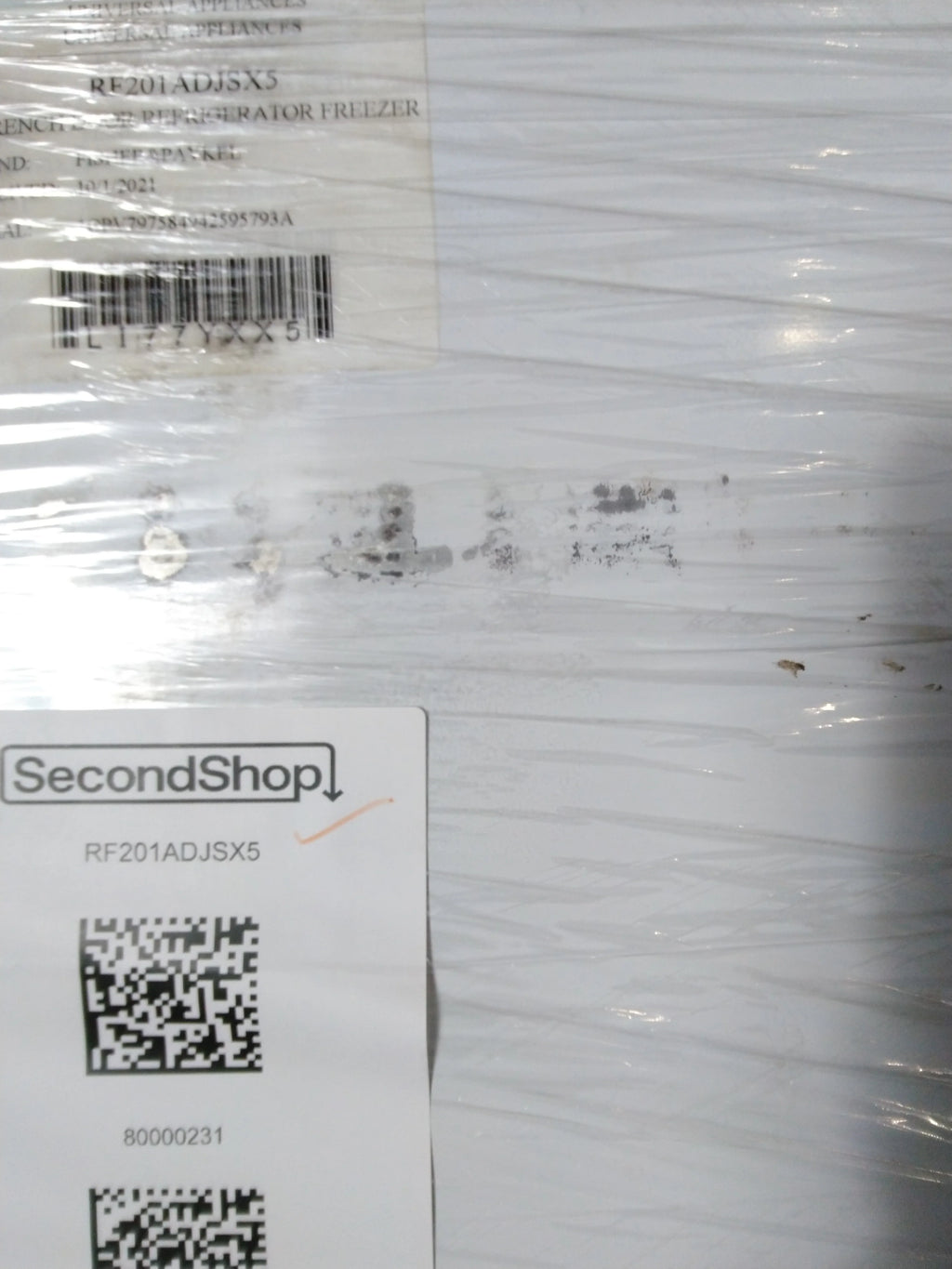 20 Cu Ft 36 Inch Fridge Q275135