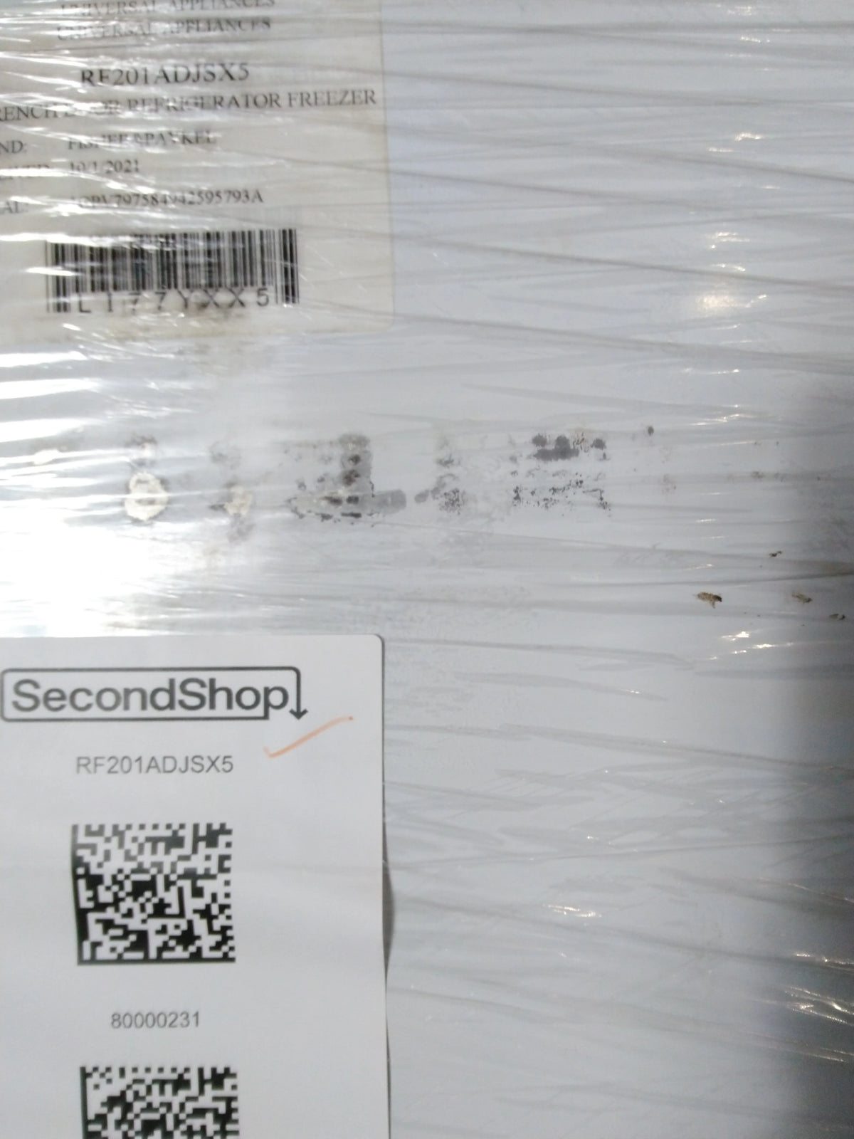 20 Cu Ft 36 Inch Fridge Q275135