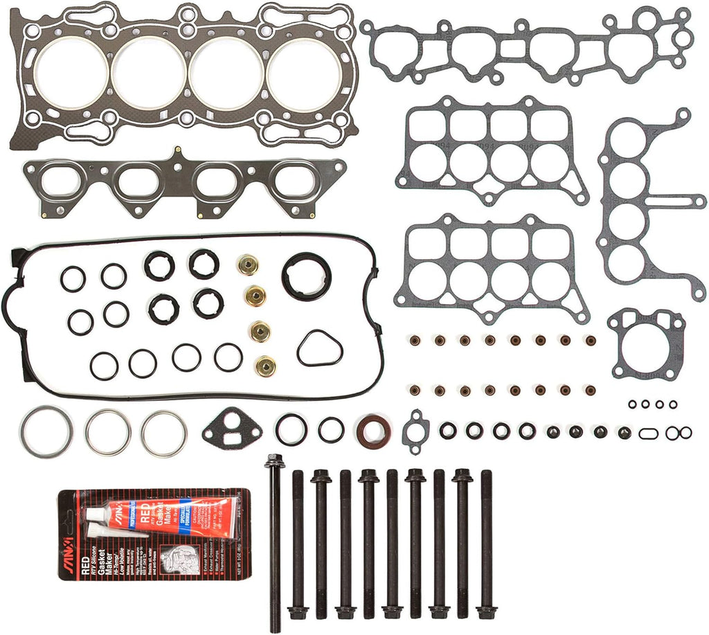 Head Gasket Set Intake Exhaust Valves for 2.2L Honda O788