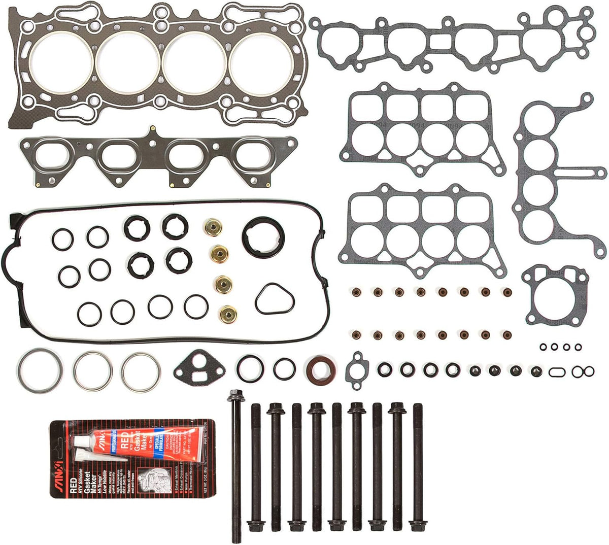 Head Gasket Set Intake Exhaust Valves for 2.2L Honda O788