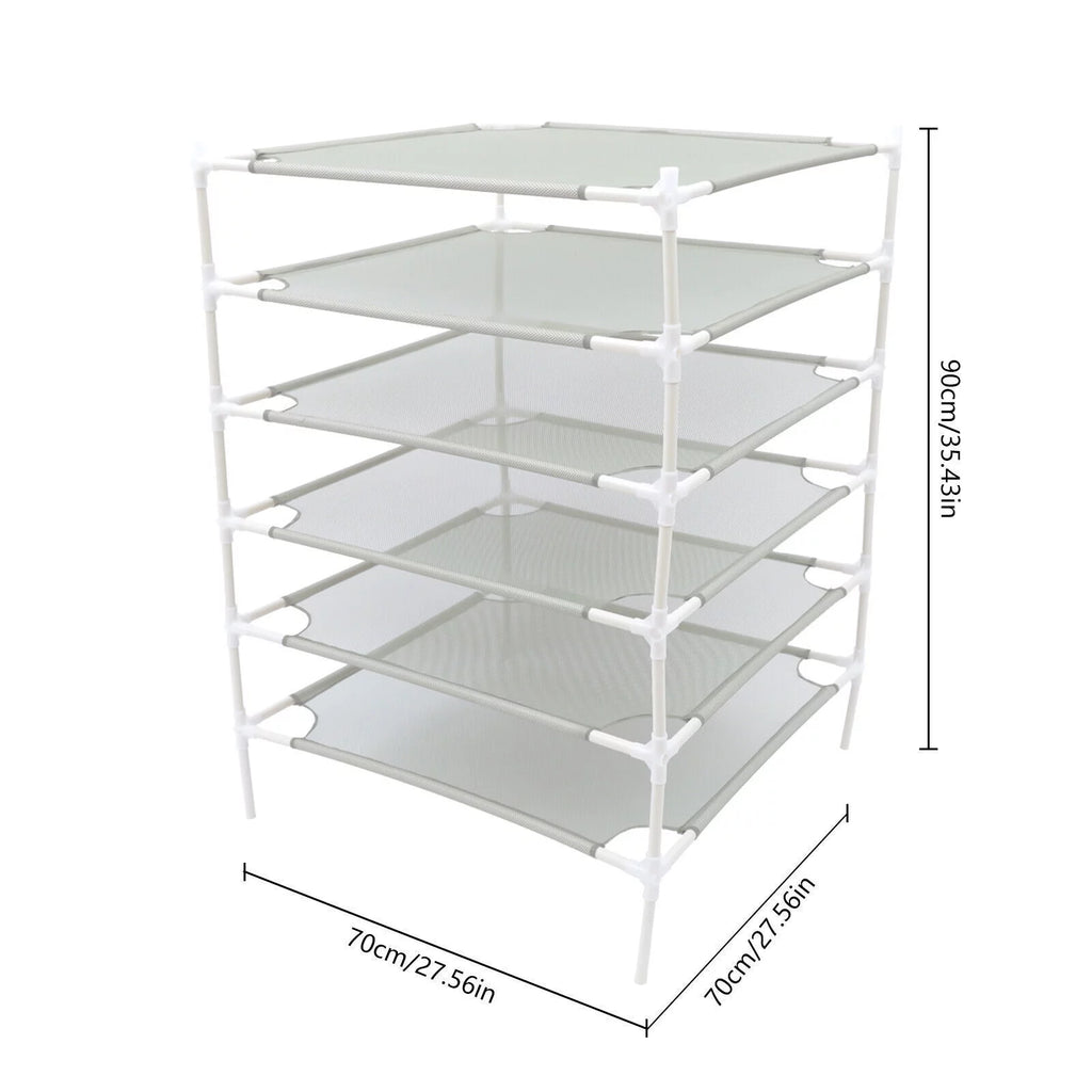 Mesh Clothes Drying Rack J6957