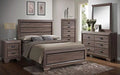 Black Brown King Size 6-Piece Bedroom Furniture Set G9851