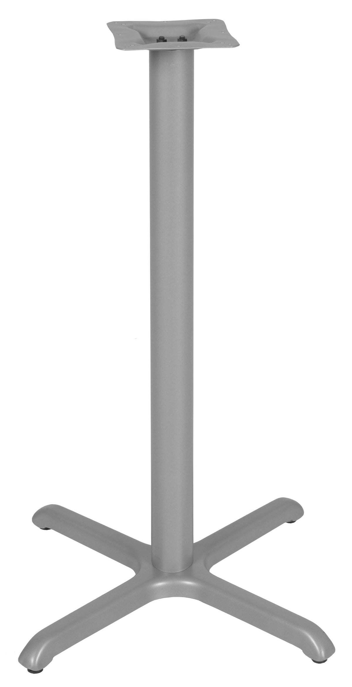 Grey High X-Base for 36 in. Table Tops N5573