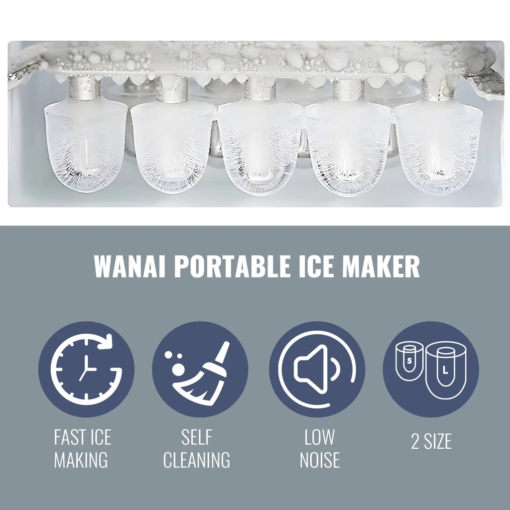 Countertop Ice Maker 26.5lbs/24H N10744
