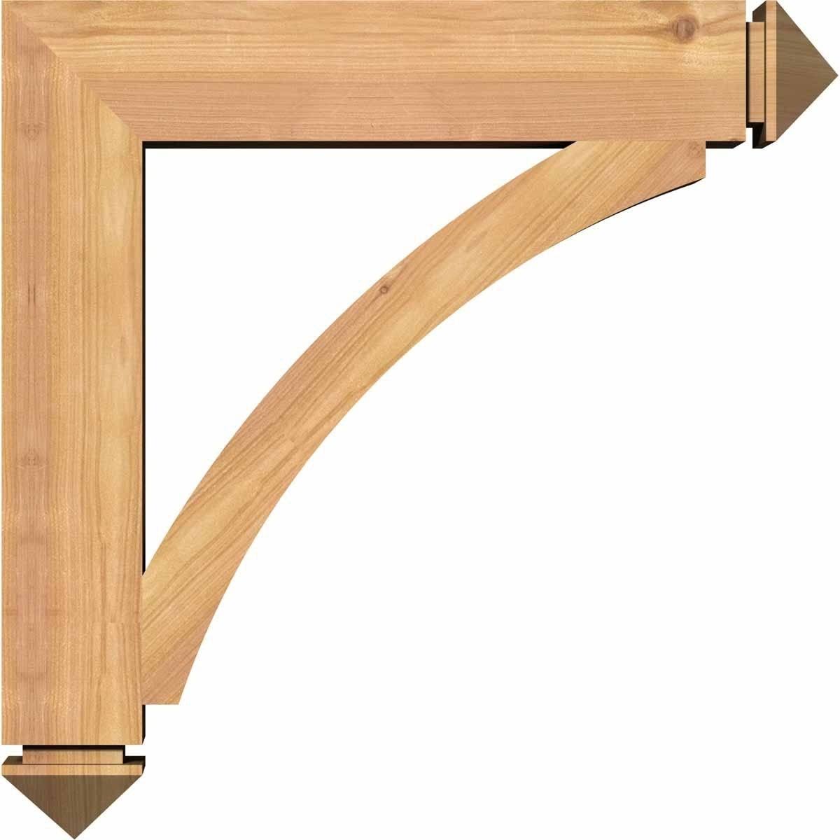 Western Red Cedar Smooth Bracket X138