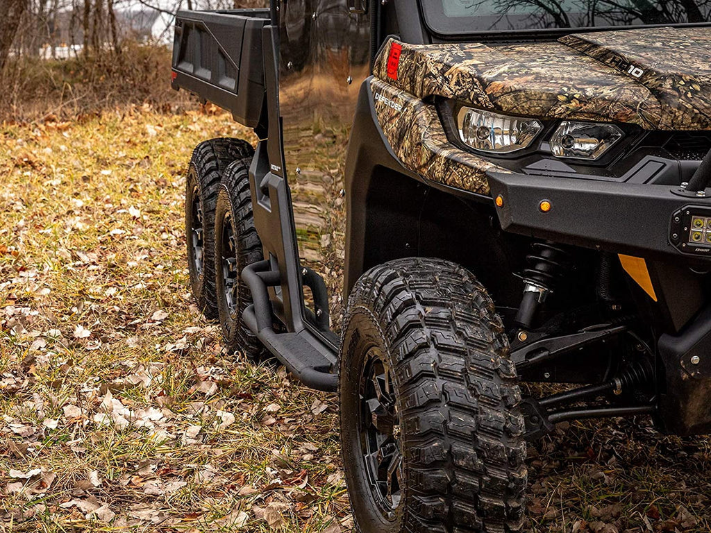 Black Nerf Bars with Steel Tubing A1809