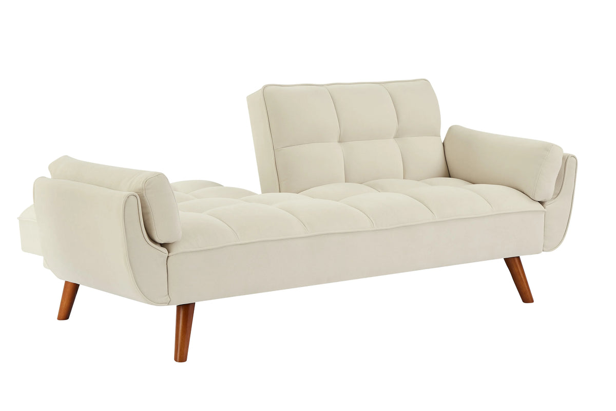 Linen Sofa Adjustable Backrest T574