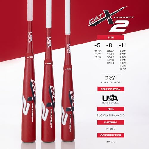 Baseball Bat 2 5/8" Barrel -5 -8 -11 Drop End-Loaded O279257