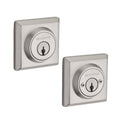 Satin Nickel Keyed Entry Double Cylinder Deadbolt S780