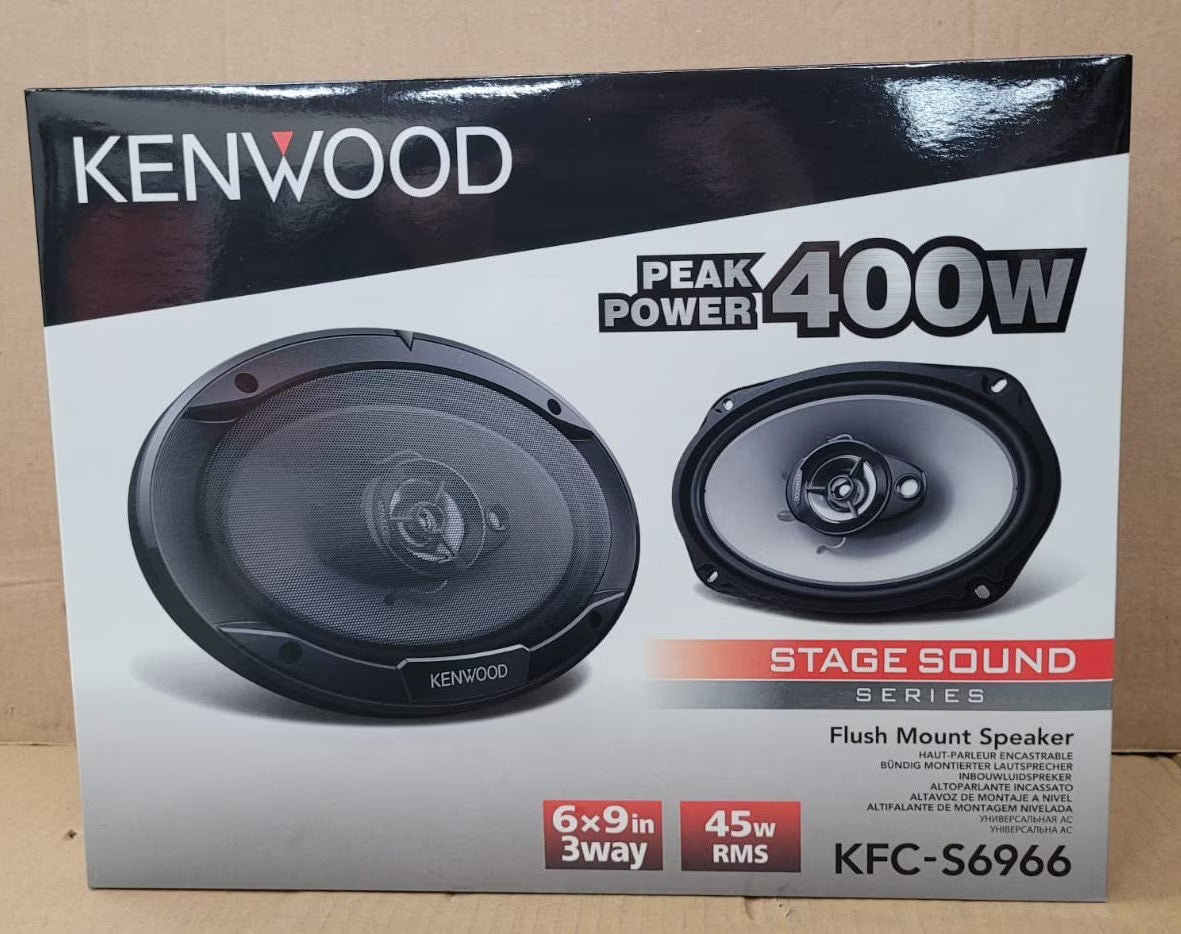 6"x9" 3-Way Car Speakers Y632739