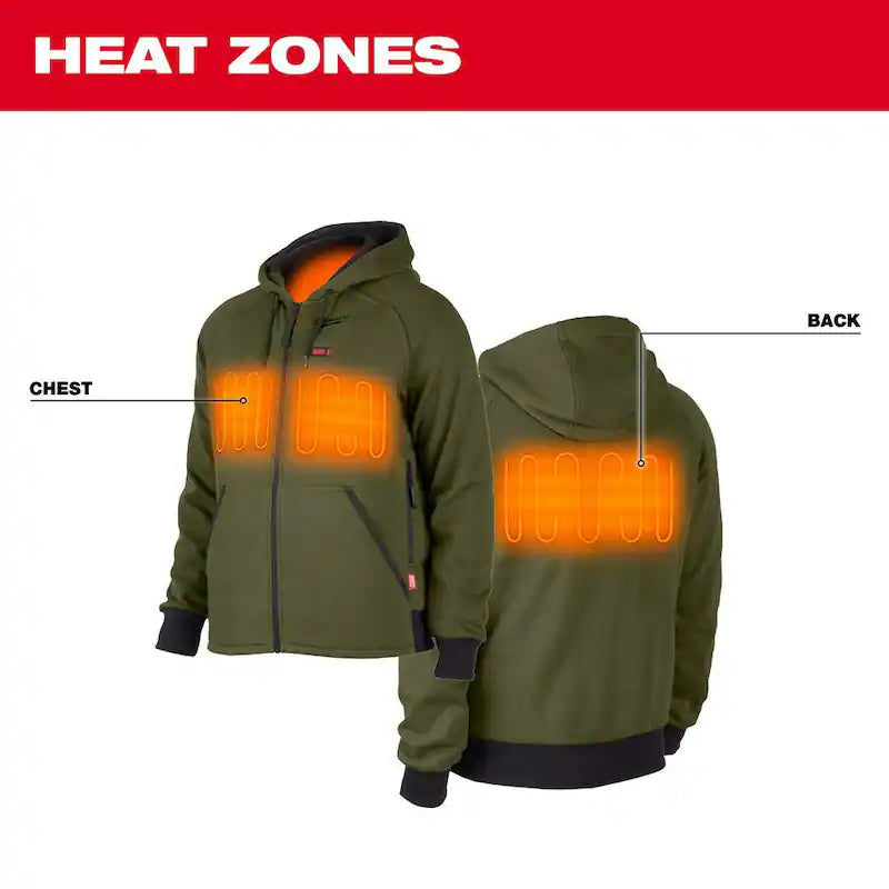 3X-Large Cordless Heated Jacket Hoodie S1843