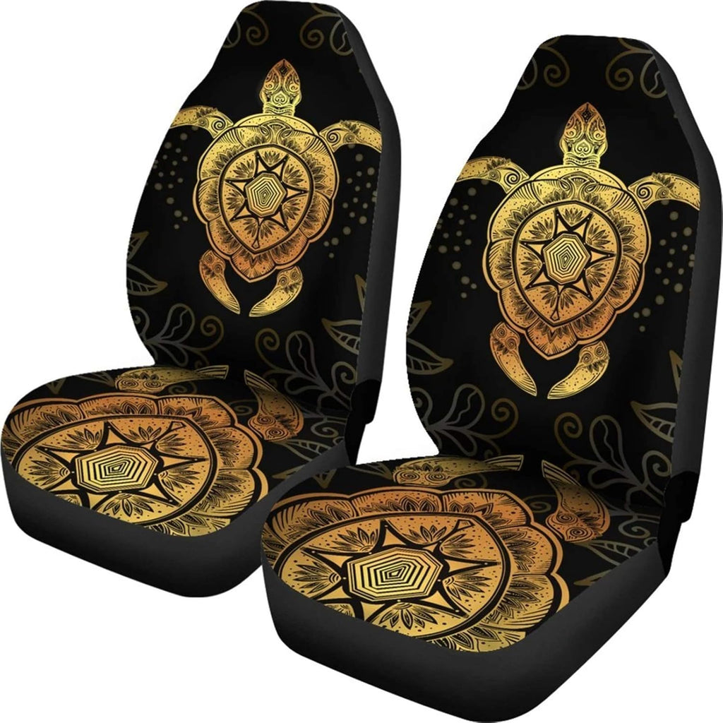 Animal Sea Turtle Print Car Seat Covers Pack of 2 H559671