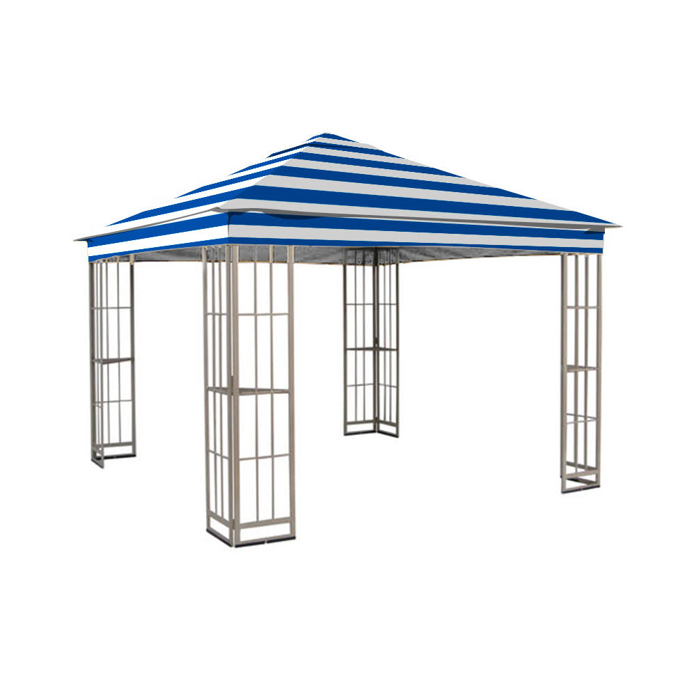 Cabana Blue Replacement Canopy Top Cover W1392