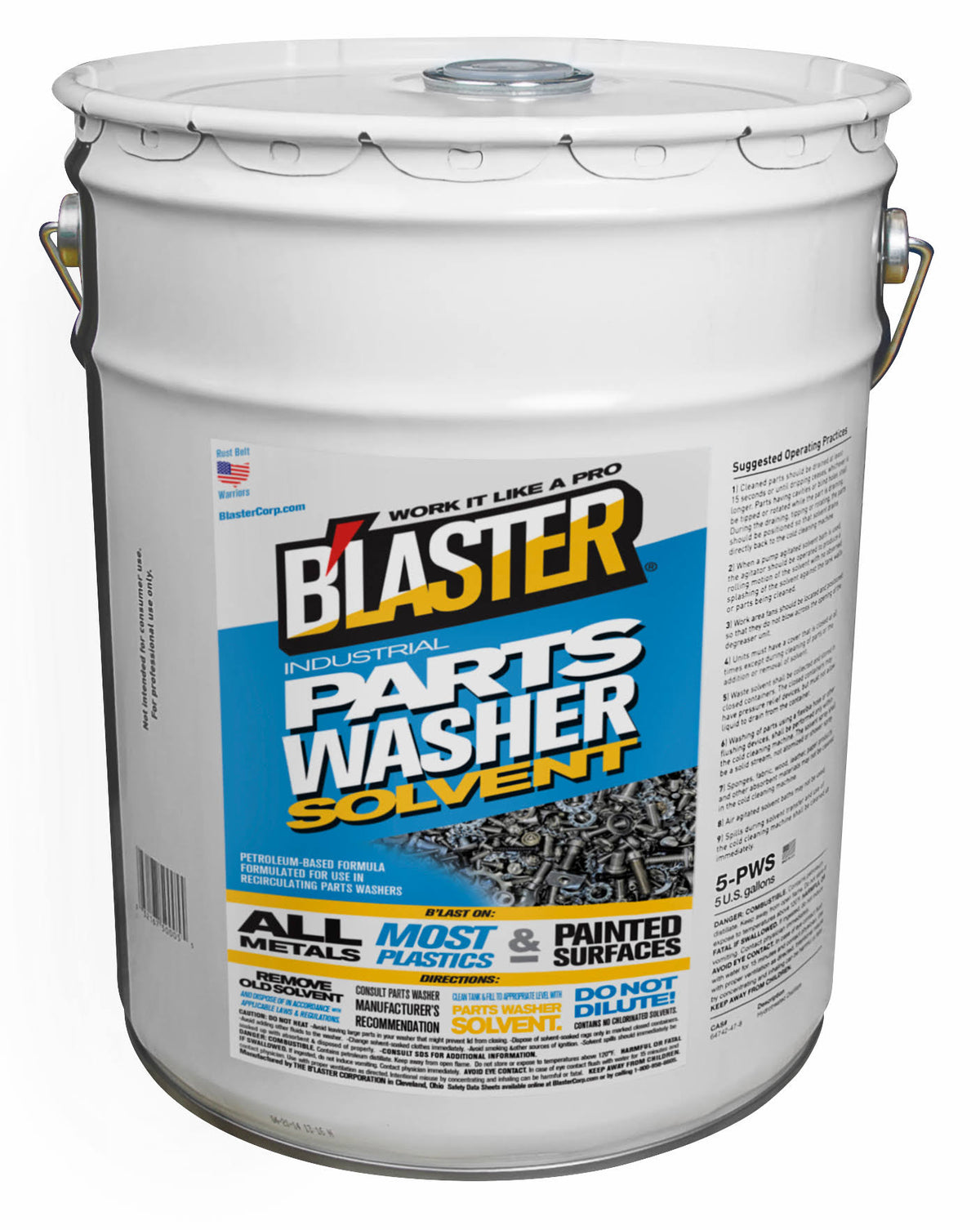 5-Gallon Parts Wash Solvent C9131