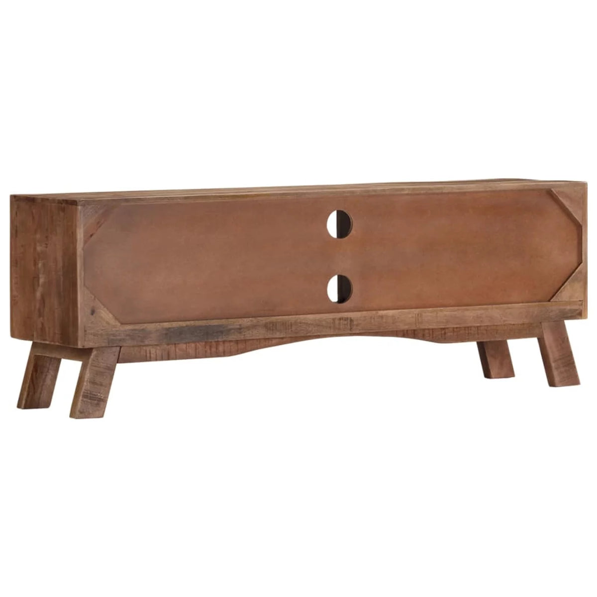 Rough Mango Wood TV Stand with 2 Drawers J5393