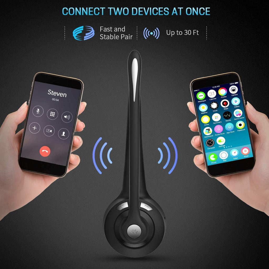 Wireless On Ear Headphones with Microphone T103692