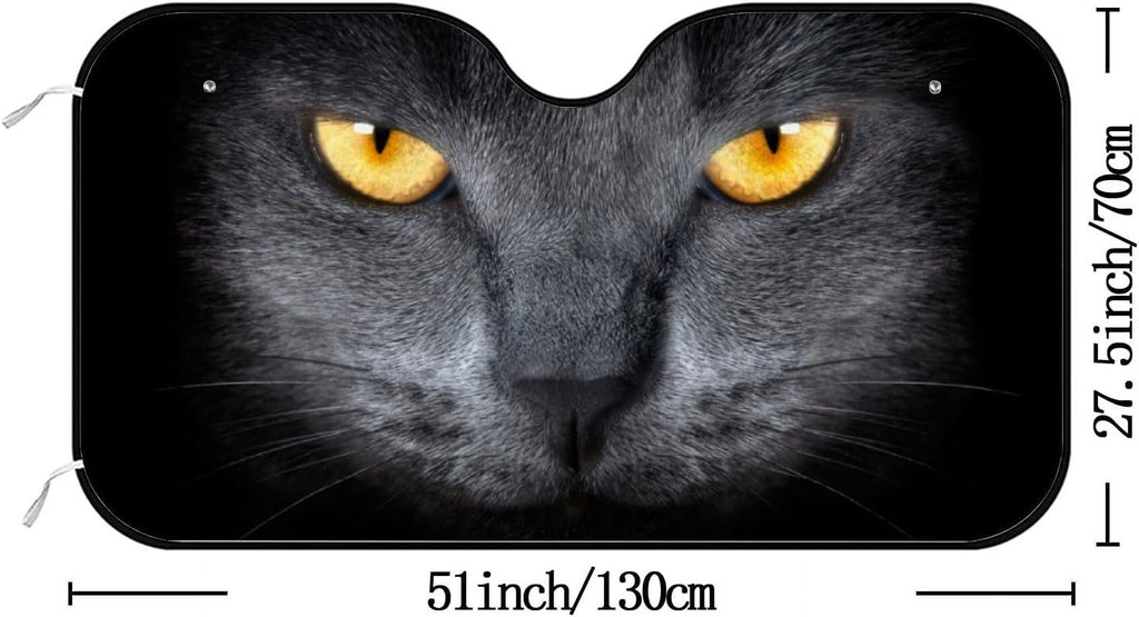 Foldable Car Windshield Sun Shade 55 x 27.5 inch B77227