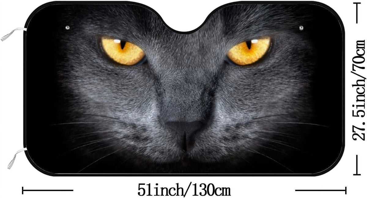 Foldable Car Windshield Sun Shade 55 x 27.5 inch B77227
