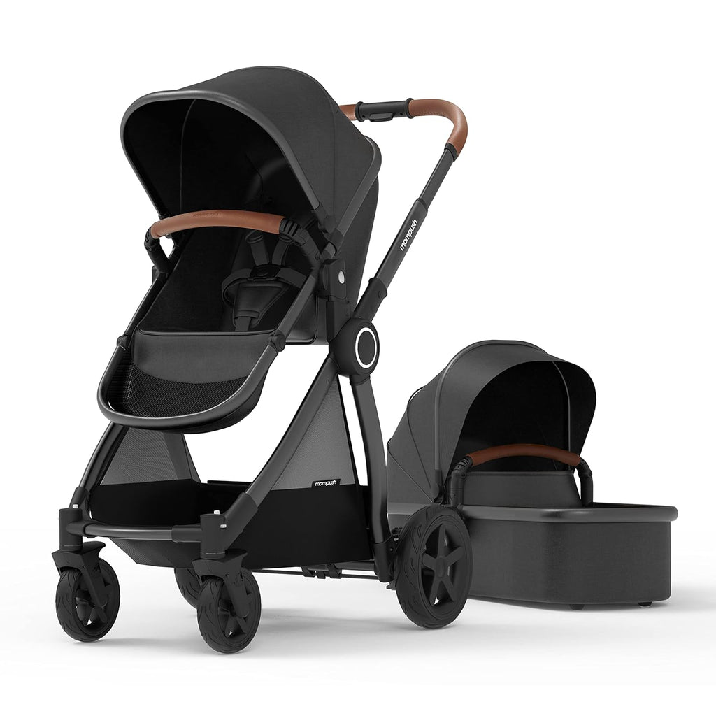 Full-Size Standard Stroller with Independent Bassinet and Reversible Seat O322485