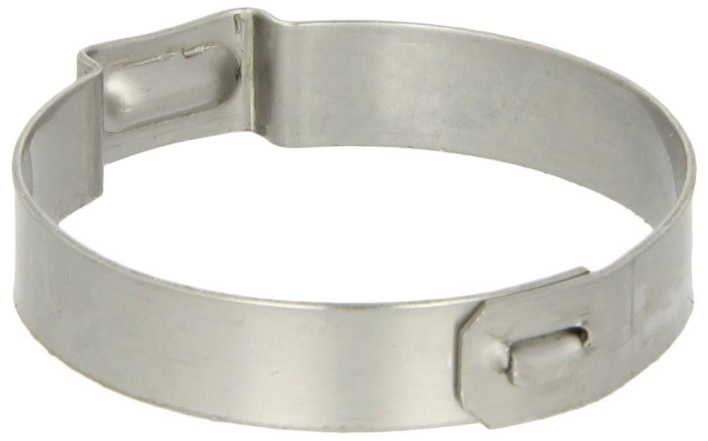 Stainless Steel One Ear Hose Clamp, 7 mm Band Width, 24 mm - 27.1 mm Hose OD Range O4641