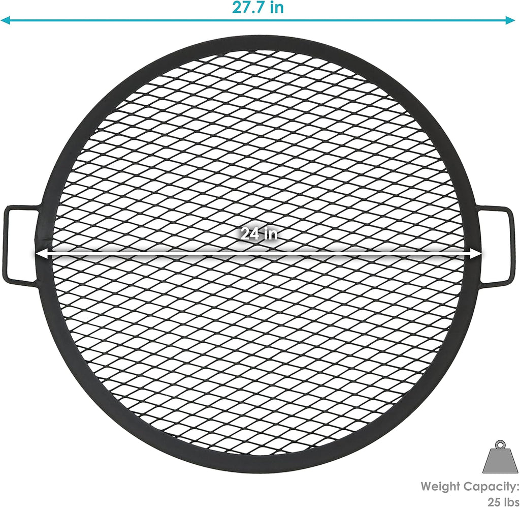 Round Heavy-Duty Steel Campfire Cooking Grate C716099