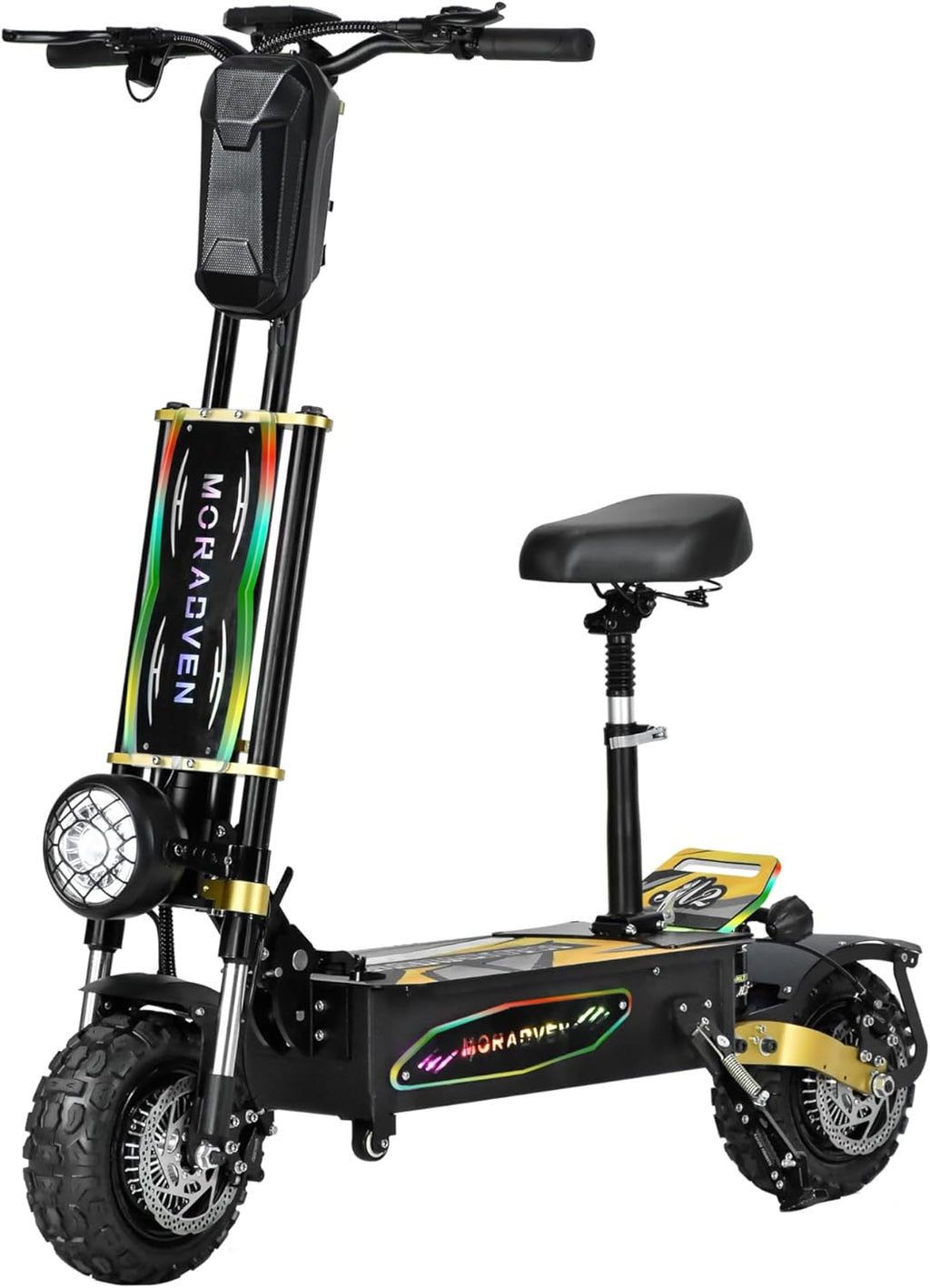 11-inch 6000W Dual Drive Electric Scooter with seat Q613