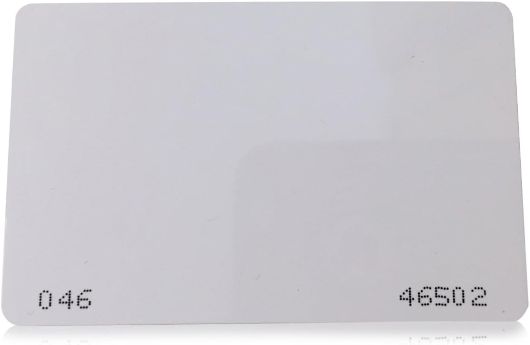 200 pcs 26 Bit Proximity CR80 Cards Blank Printable Swipe Cards M10407