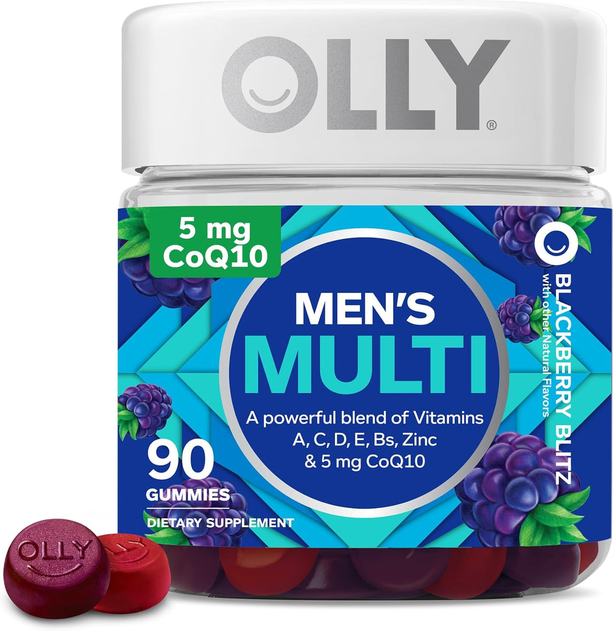 3mg Melatonin Tart Cherry Men's Multivitamin Gummy V425