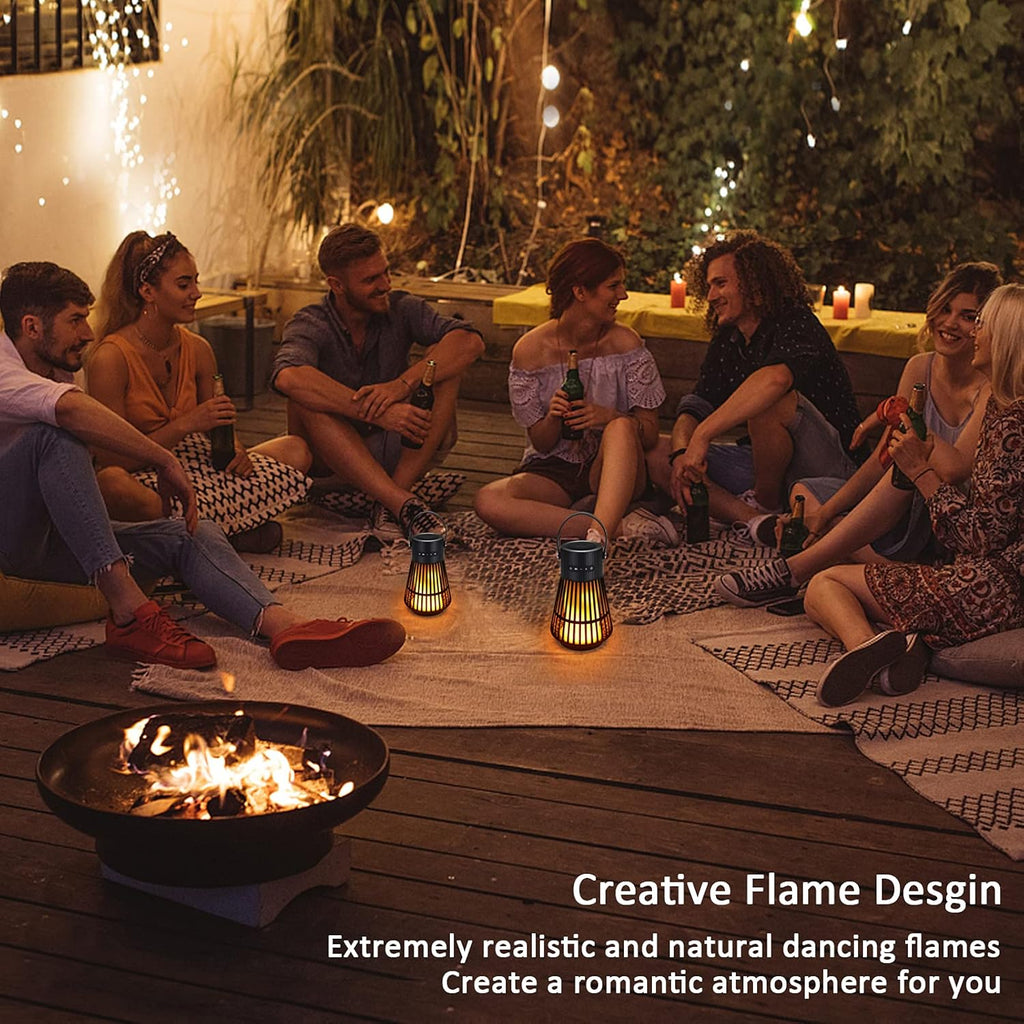 LED Flame Bluetooth Speaker with Stereo Sound A36130
