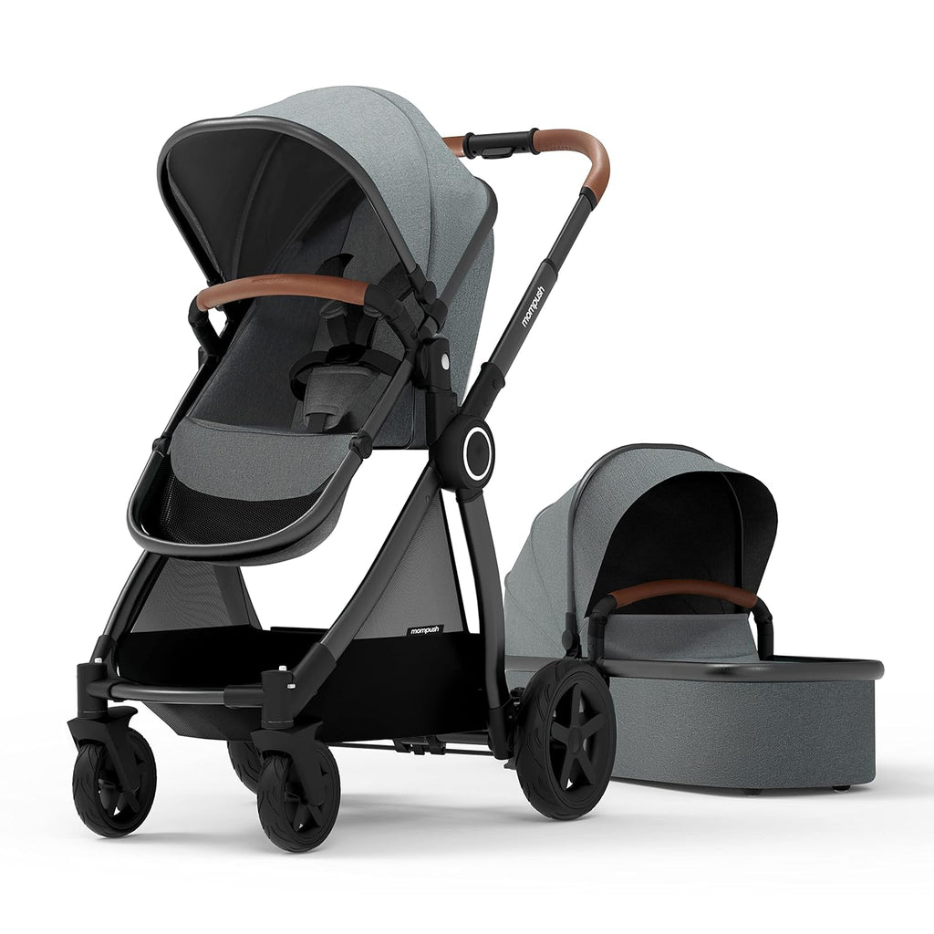 Full-Size Standard Stroller with Independent Bassinet and Reversible Seat O322485