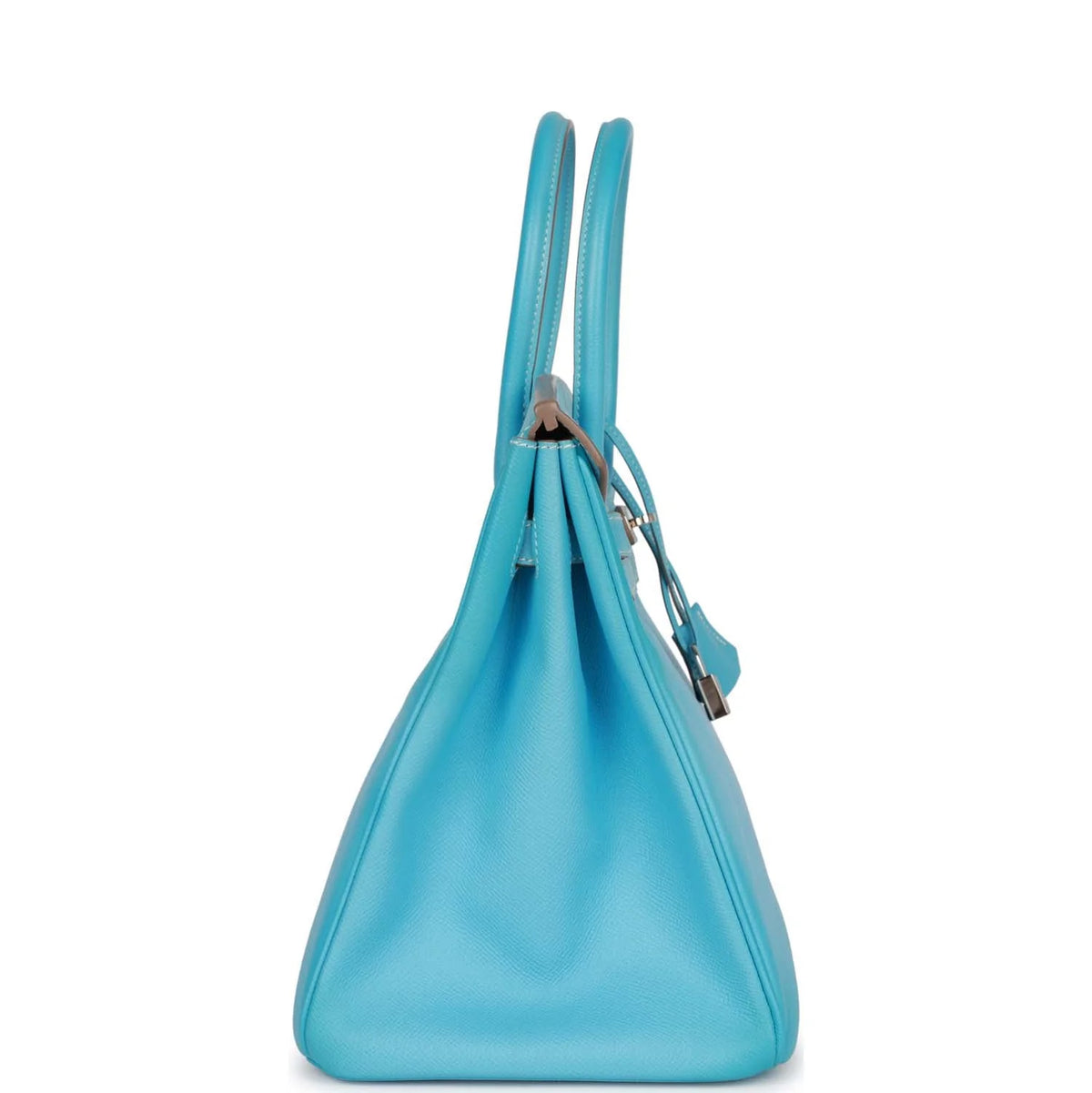 Pre-owned 35 Celeste Epsom Leather Handbag O46872