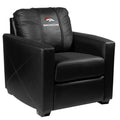 Silver Club Chair with Denver Broncos Secondary Logo G3890