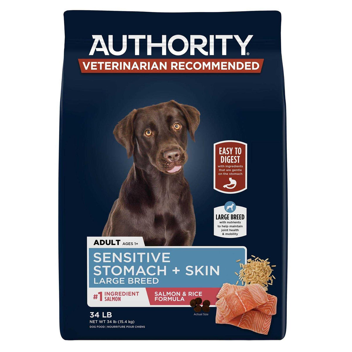 Sensitive Stomach and Skin Large Breed Dry Dog Food B661669