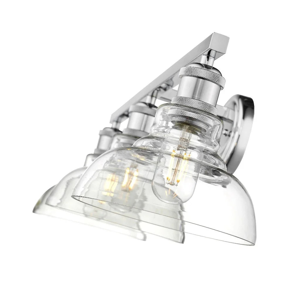 3-Light Metal Bath Vanity O766968
