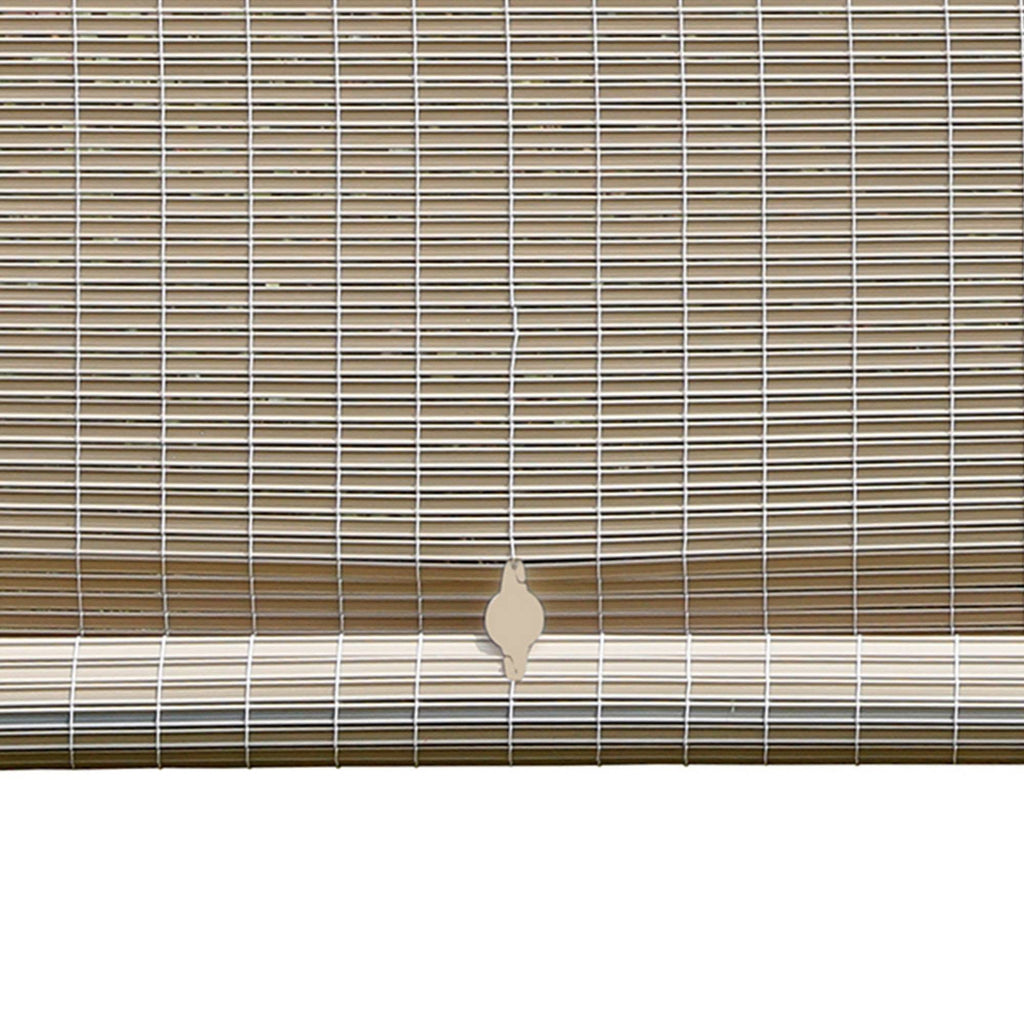 Brown Cordless Roll-Up Blinds C638
