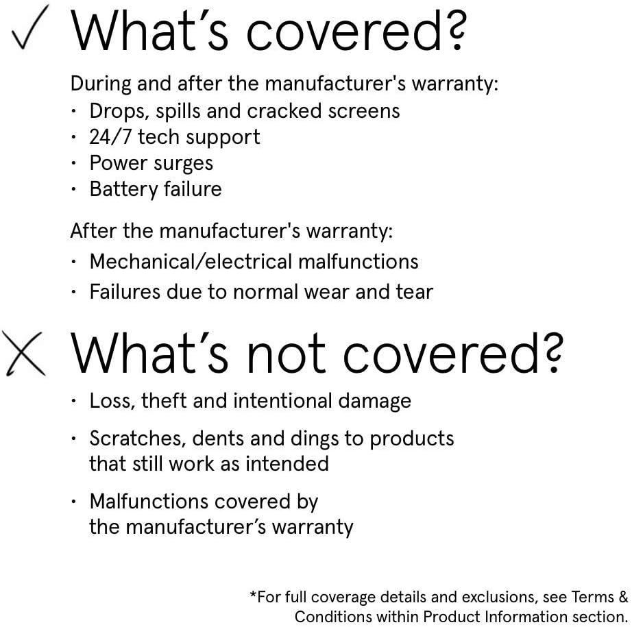 4 Year Laptop Accident Protection Plan with Tech Support H410483