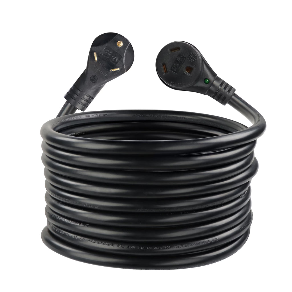 30 AMP RV Power Cord with Indicator Light 25’ Extension Cable L367411