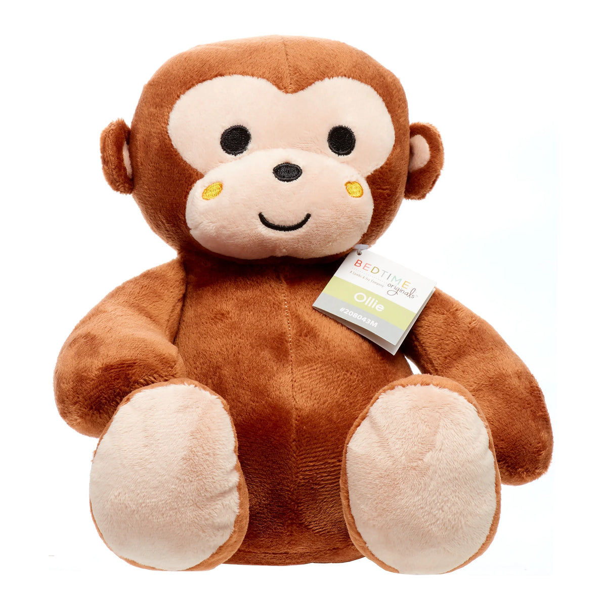 Brown Plush Monkey Stuffed Animal Z709739