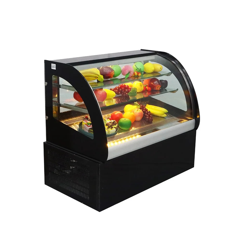 Countertop Refrigerated Bakery Display Case with White LED Light W860555