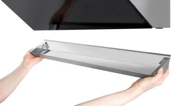 30'' Black Glass Slant Rangehood R5225