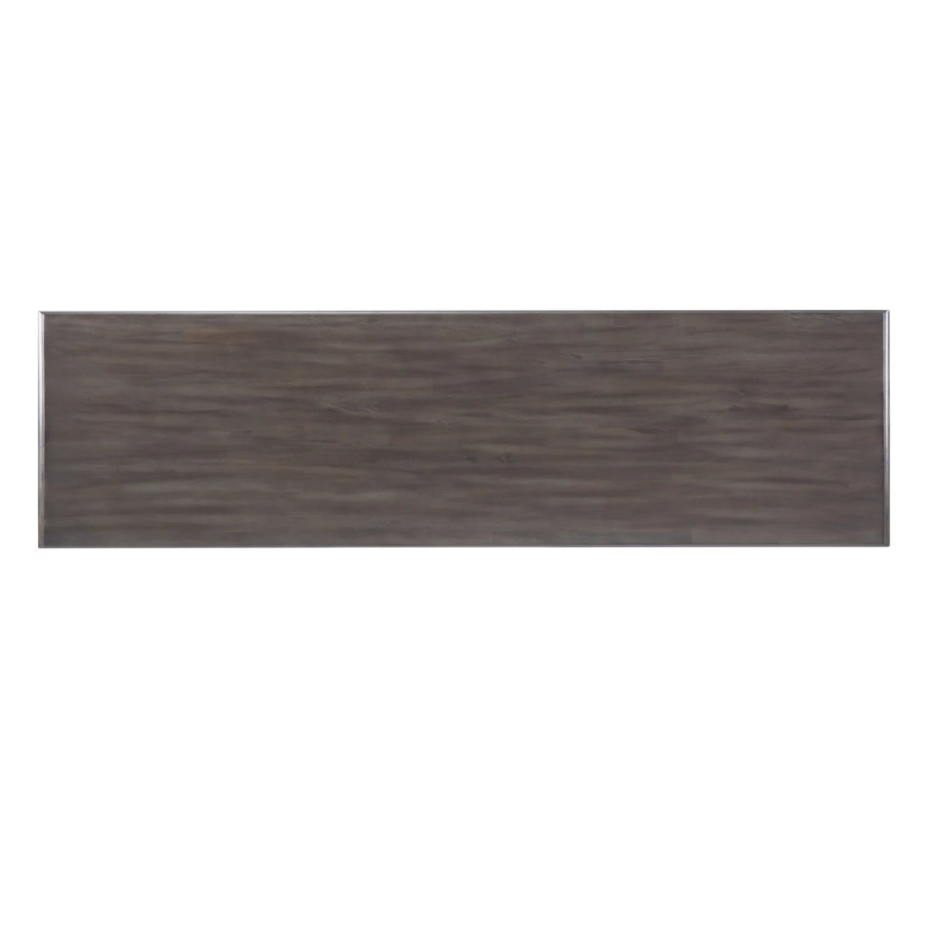 Gray Wood Dining Bench E579