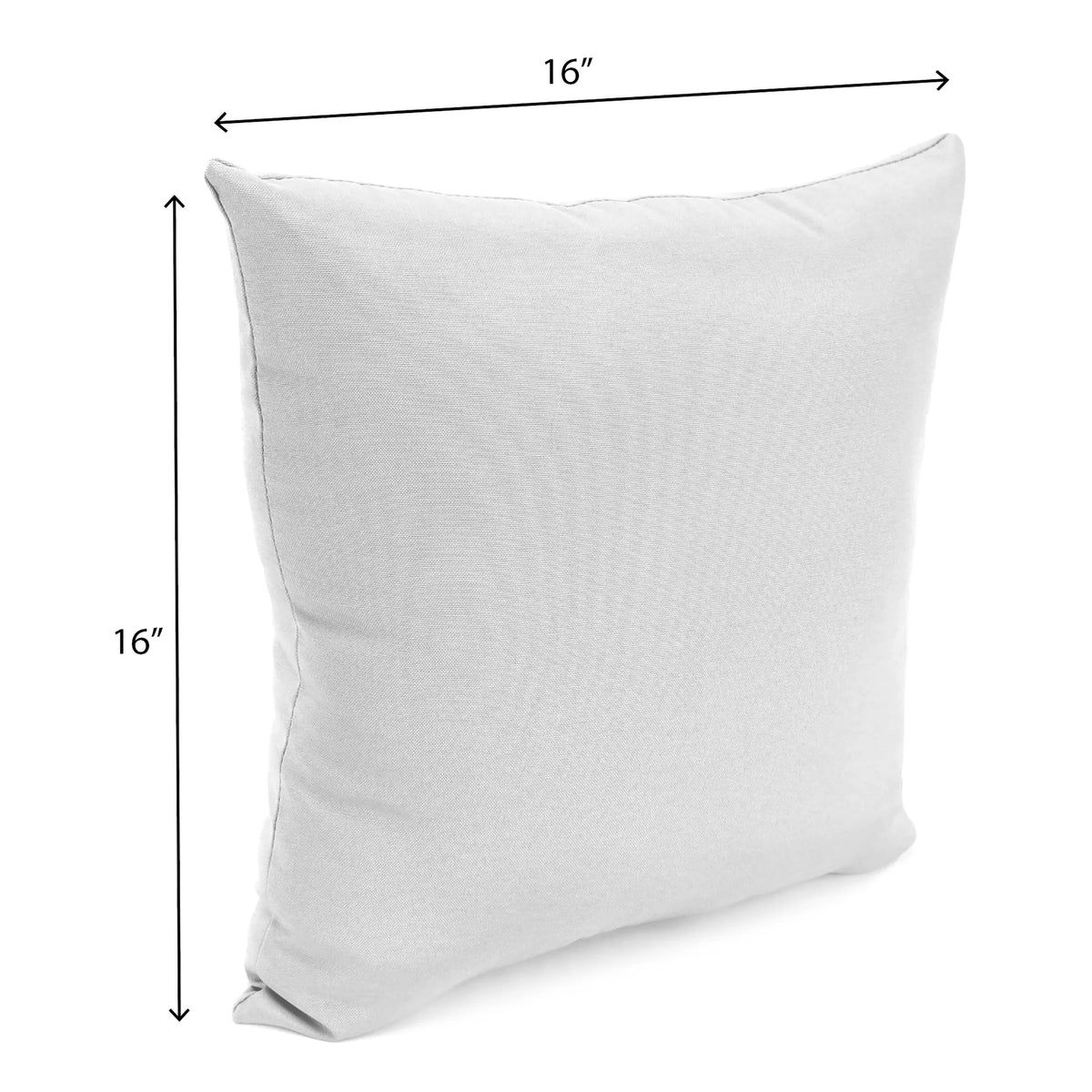 Almond Green Leaves Square Outdoor Throw Pillow 2 Pack S880394
