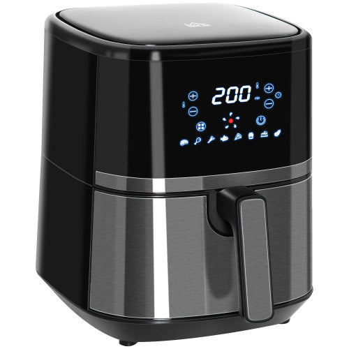 4.7Qt 4-in-1 Air Fryer with Digital Touchscreen and Nonstick Basket F718