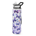 Purple 32oz Tritan Leakproof Water Bottle with Straw T3959
